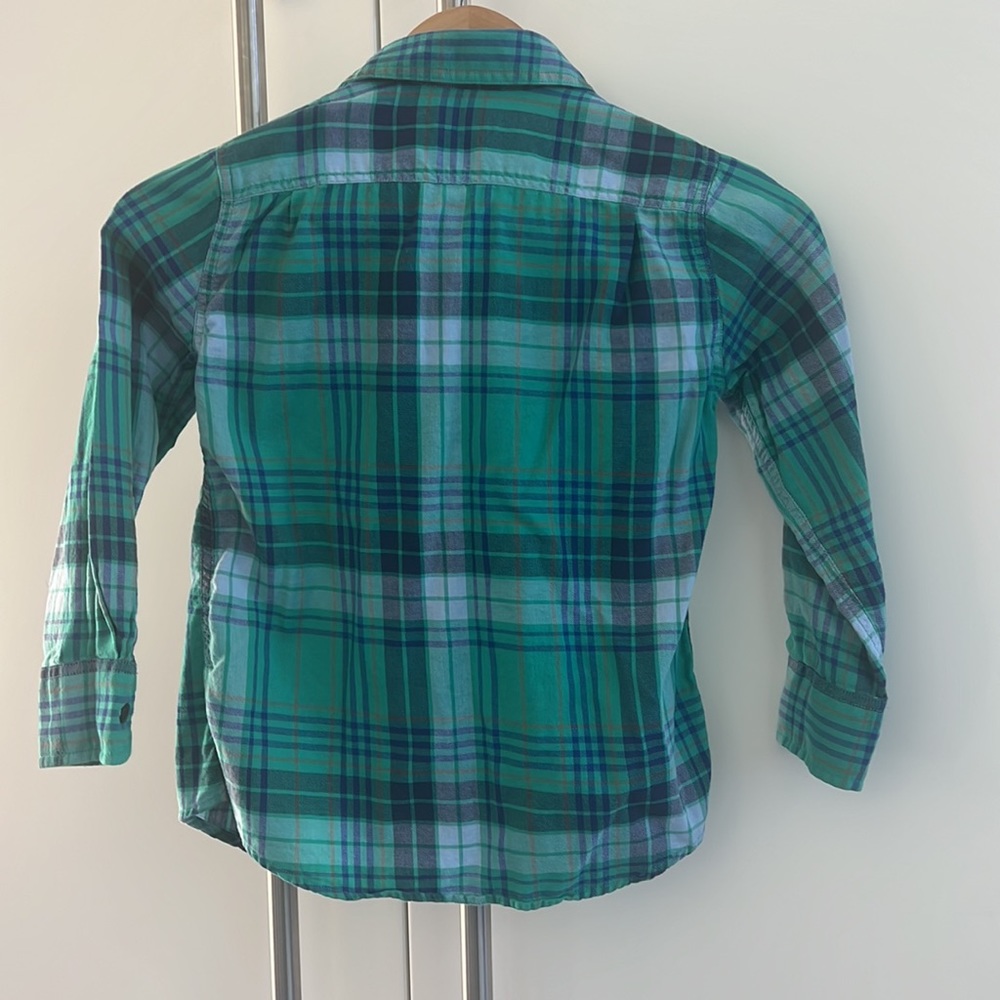 Crewcuts flannel button down - Picture 5 of 7